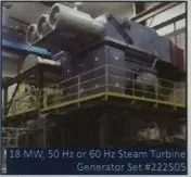 General Electric-Nuovo Pignone, SAC-10, 2008, 18MW, Condensing Type with Extraction