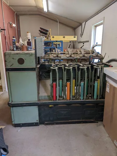 Roving Frame, 4 Spindles