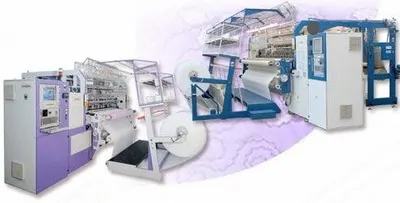 Ecording Embroidery Quilting Machine, 120" Width, High Speed, Multitech Technology
