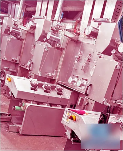 Neumag, S Plus, 2021, BCF PP & PET Yarn Extrusion Line, Mono, 2 Extruders, 4 Positions, 10 Tons/Day
