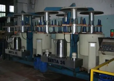 Dettin, Berta 24, 1989, Centrifugal Hydro-Extractor, 2 Centrifugation Compartments, Joust Load Discharge