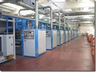 Comet, Cygnus / Apelle 211, 1989, Raising Shearing Line, 1800mm Width, 8 Raising Units, 2 Double Shearing Machines