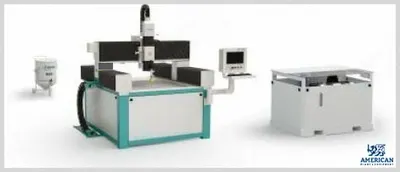 NovaStar, CU104, CNC Waterjet Cutting Machine, 1300x1300mm Cutting Table, 37 kW, Bridge Type