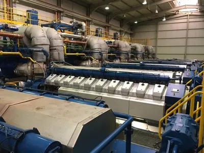 Wartsila, 20V34SG, 2011, 58 MW Gas Power Plant, 6 Units
