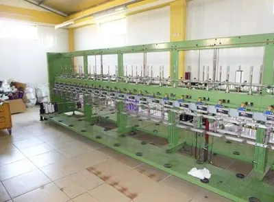 Lema-Lezzeni, TBR Delta, 2003, Double Ring Twister, 396 Supply Spindles, 198 Take-up Spindles, with CLV/C-240 Cops Winder