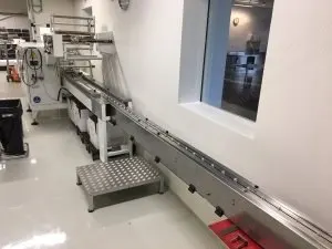 Record, Panda 2000HS, Flowpack Wrapper, Nominal Speed up to 200 Packs per Minute, 2-Up Knife, Extra Long Infeed Conveyor