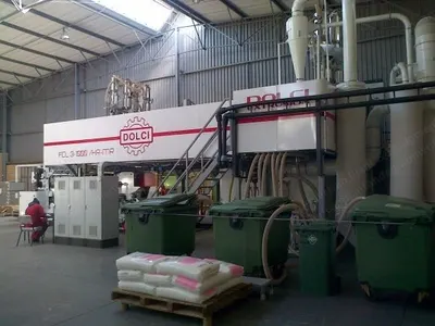Dolci Cast Film Extrusion Line, 2012, 1000mm Width, 3 Layers, 800 kg/h Output