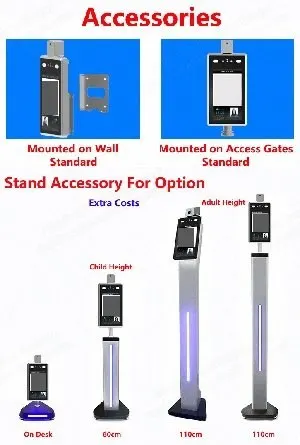 NovaStar, MD122, Fever Detection AI Facial Recognition Device, 7-8 Inch Screen, 2MP Camera, Linux OS