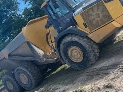 John Deere, 410E, 2015, Articulated Haul Truck, EROPS Cab, Tailgate