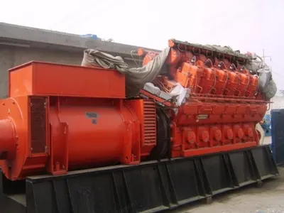 Waukesha, 12VAT25GL, 1991, 2450 kVA, Gas Generator