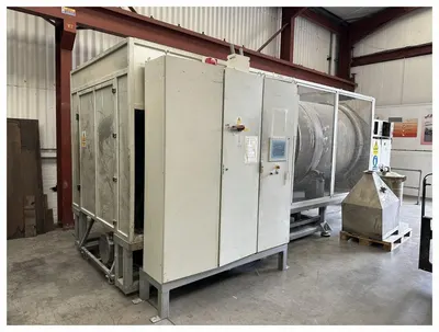 UPM, IRD3000, 2006, Infrared Dryer for PET Flakes, 2000 kg/hr, 3900x1200mm Chamber