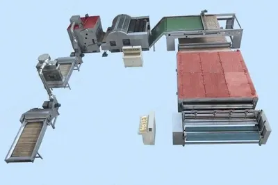NovaStar, NN478, Thermo Bonded Wadding Production Line, 2800mm Width, 120-150kg/h Capacity, Electrical Heating