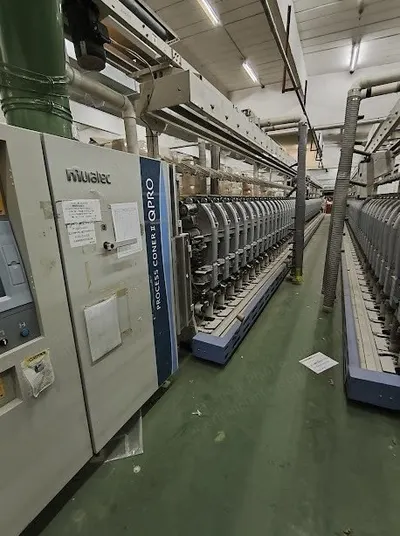 Murata, Qpro CBF, 2014/2015, 60 Drums, Loepfe Zenit Yarn Clearer