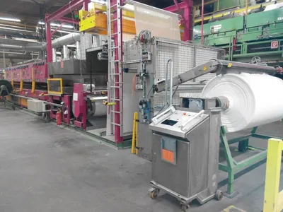 Caratsch, Coating Line, 1978, 2000mm Max Width, Gas Heated, Powder Spreader
