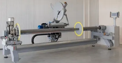 Oteman, Programmable Roll Slitting Machine, 2000mm Width, Max Roll Weight 250kg