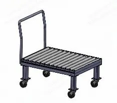 NovaStar, MH153, Conveyor Hand Cart, 34" (860mm) Working Width, 45" (1140mm) Table Length