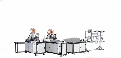 NovaStar, Fully Automatic N95 Face Mask Machine, 35 to 50 pcs/min, 175x95mm Mask Size, 20 KHz