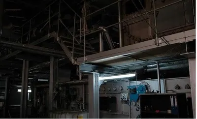 Goller Continuous Bleaching and Washing Line, 2003, 3400mm Fabric Width, 8 Washing Cabins, 110000m Daily Capacity