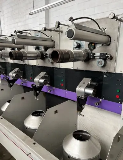 Barmag, DD2000, 24 Heads, 330mm Pot Diameter, Twisting Machine