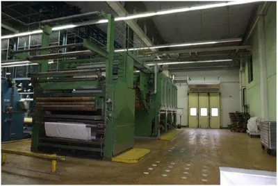 Santex, Santashrink Jumbo BK/200 Gas IR, 1994, 2000mm Working Width, 3 Chambers, Gas Heated