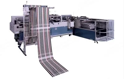 Barudan, Best-VII AC with BM-V-S, 1998, Cross Hemming Machine for Towels, 380 to 820mm Towel Width, 10 to 25mm Hem Width