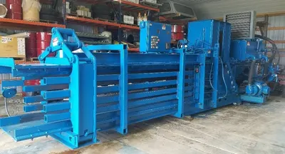 American, 13567F, Horizontal Auto Tie Baler, 10 inch Main Cylinder, 75 HP, 44x28 inch Feed Opening