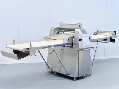 Seewer, Rondostar 4000, 2015, Dough Sheeter, 640mm Conveyor Width, Automatic Dough Reeler, Flour Duster