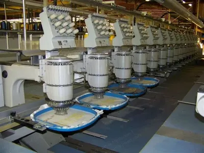 Barudan, Embroidery Machines, 9 to 15 Colors, 6 to 15 Heads