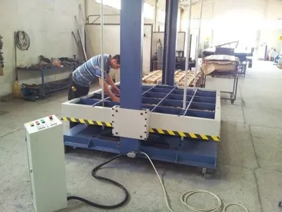 NovaStar, AK2120, Innerspring Unit Unpressing Machine, Max Bale Size 2000x2000mm, Max Opening 2500mm