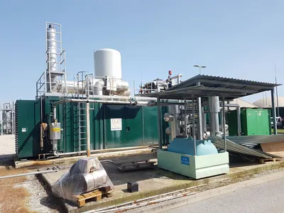 Jenbacher, J312, Complete G2P Plant, Biogas, 599 kW