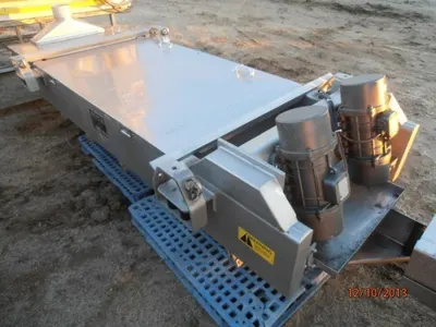 Meyer, VF11-24-8, Vibratory Feeder, 24" x 8', Stainless Steel, (2) 0.47 HP