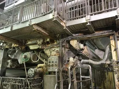 Over, Twin Wire Tissue Machine, 2720mm Width, 67 TPD Capacity, 1400 m/min