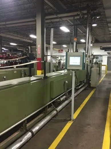 Superba, Heat Set Running Line, 24 Ends Creel, 36 Spindle Auto Doff Winder, 480V