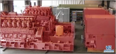 Waukesha, 12V-AT27GL, 4.2 MW (2x 2.1 MW), Natural Gas CHP Package, 60 Hz, 7200/12470V