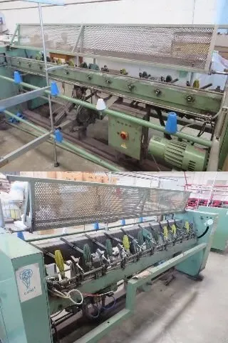 Campanini, Semi-Automatic Ball Winding Machine, 10 Heads, 20-250g Ball Capacity