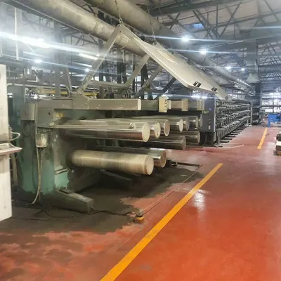 Barmag, FB7-1300-HT, 1996, Polypropylene Tape Line, 350 kg/hour Output, No Winders