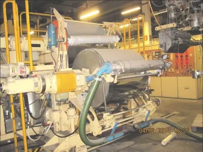 Bruckner, 1989, BOPP/BOPET Film Extrusion Line, 3 Layers, 5000mm Width, 700 kg/h Output