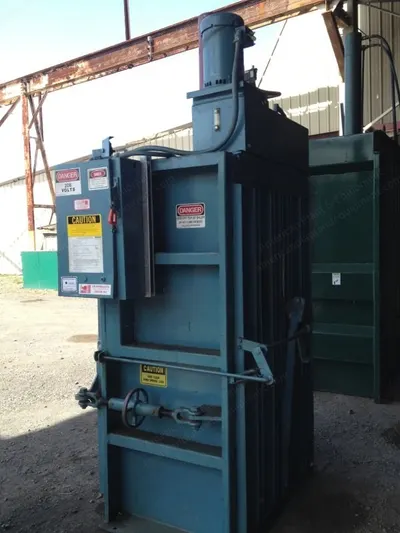 Marathon, 3630, Cardboard Baler, 5HP Motor, 36 inch Bales