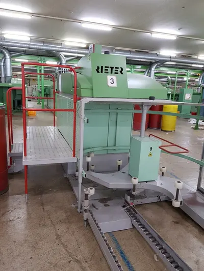 Rieter, RSB D35C, 2003, Single Delivery, 20" Can Diameter, Auto Can Changer