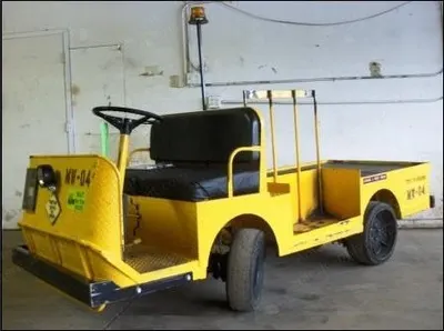 Taylor-Dunn, B2-54, 2002, Personnel Cart, 36V, with Batteries and Onboard Charger