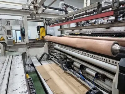 SML, 3-Layer Cast Film Extruder, 2003, 3200mm Film Width, 3 Layers, 800 kg/h Output