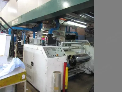 Uteco, Emerald 825.4M, 2001, 8 Colors + 1, 1250mm Max Material Width, 300 m/min
