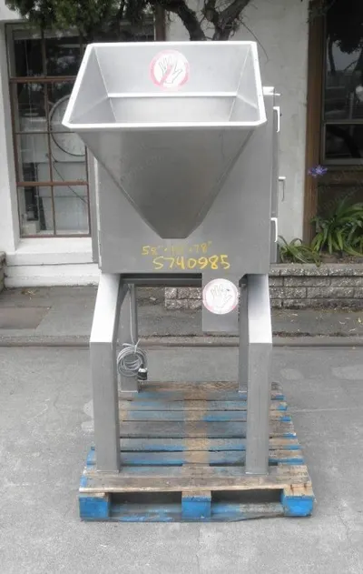 Eillert, BL 1000 Var, Stainless Steel Stripping and Dicing Machine, Rotary Feed, 230V