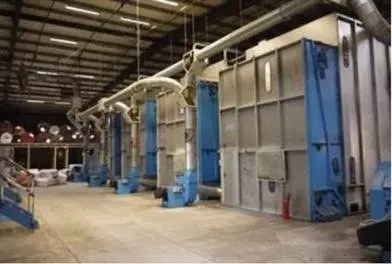 Temafa, Mixmaster, 1999, Fiber Blending Rooms, Width 4000mm, Volume 304m3