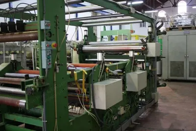 Llorens Planas, Hot Melt Machine, 1996, 1500mm Working Width, 2 Foulard Impregnation Systems, Oil Heated