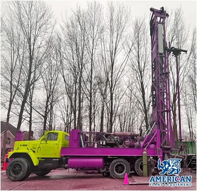 Schramm, T660, 1986, GHH 750/250 Air Compressor, Detroit 8V92 Diesel Engine, Mounted on Brigadier Truck