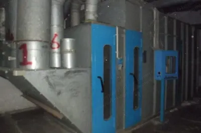 Luwa Compact Filter, 1997, 48,000 m3/h Capacity, 55kW Main Motor, with ADF and Compactor