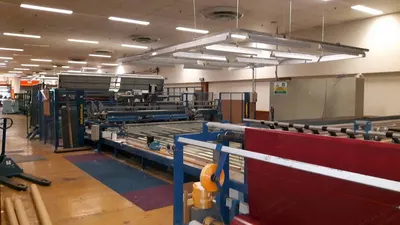 ETF, Advanced Cut to Length, Longitudinal Slitting, Wrapping, and Roll-Up Machine