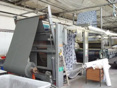 Zimmer, Rotary Printing Machine, 1989, 1850mm Working Width, 8 Colors, 3 Chambers Gas Fired Dryer