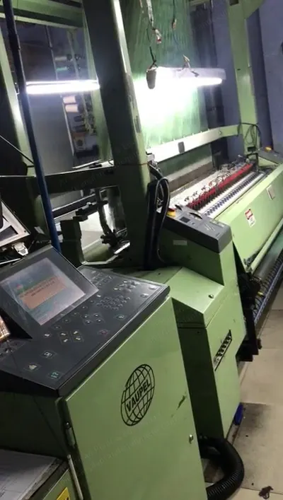 Dornier, Staubli LX1600, 2003, Airjet Looms for Labels, 1344 Hooks, Vaupel Hot Slitting Unit